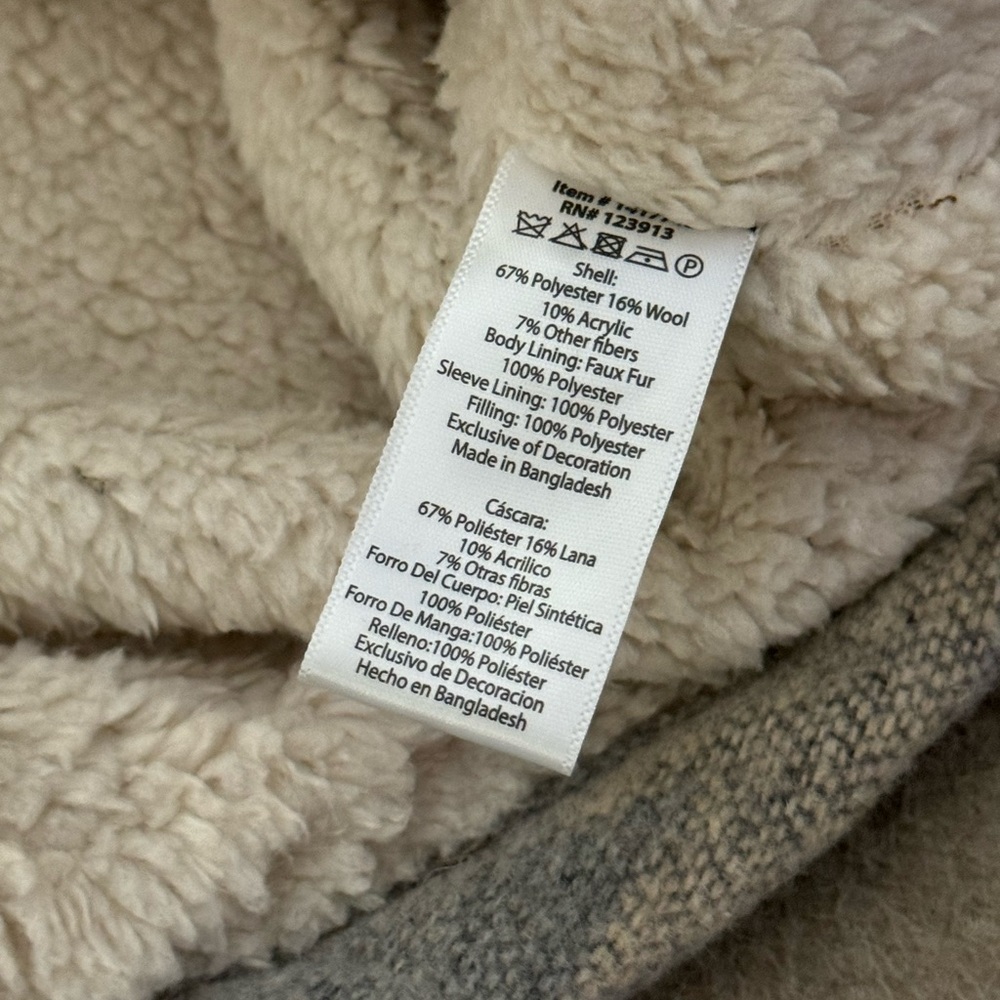 JACHS New York Wool Blend Shirt Southwestern Jacket M Native Navajo Nwt - Picture 3 of 6